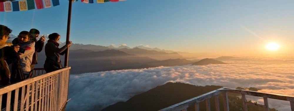 Sarangkot Sherpa Resort P Ltd Pokhara Buitenkant foto